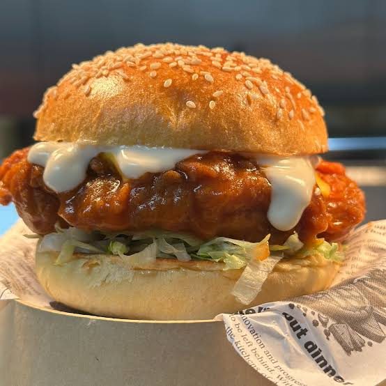 Chicken fillet burger